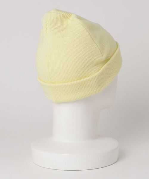 X-girl（エックスガール）の「MILLS LOGO EMBROIDERY KNIT CAP（ニットキャップ/ビーニー・レディース・ブラック/ライトグリーン/イエロー・ONE SIZE）」の14枚目の写真