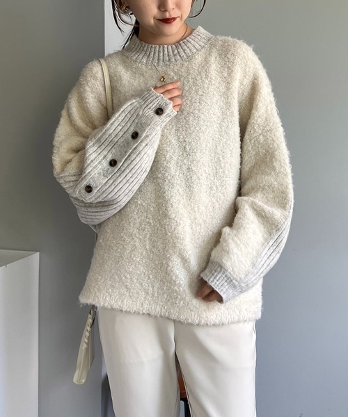 CAPRICIEUX LE'MAGE（カプリシューレマージュ）の「袖ボタンドッキング