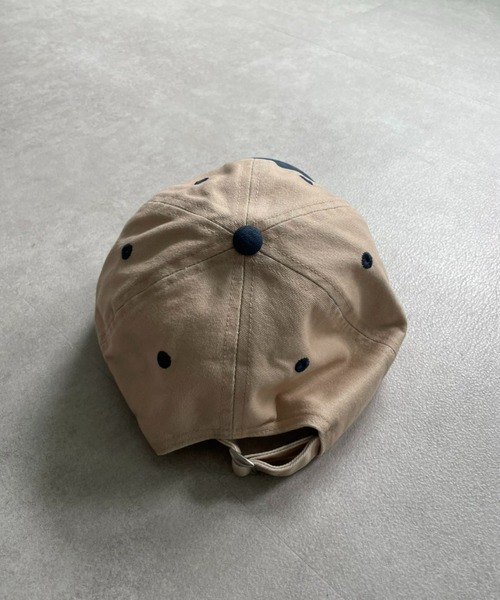 CIAOPANIC(チャオパニック)の「ビンテージライク刺繍配色キャップ(キャップ・レディース・ネイビー/グリーン/グレー・FREE/ONE SIZE)」の17枚目の写真