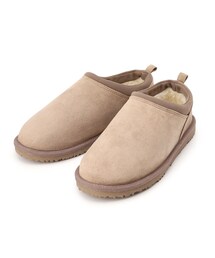 SHOO・LA・RUE | フェイクボアスリッポン(その他シューズ)