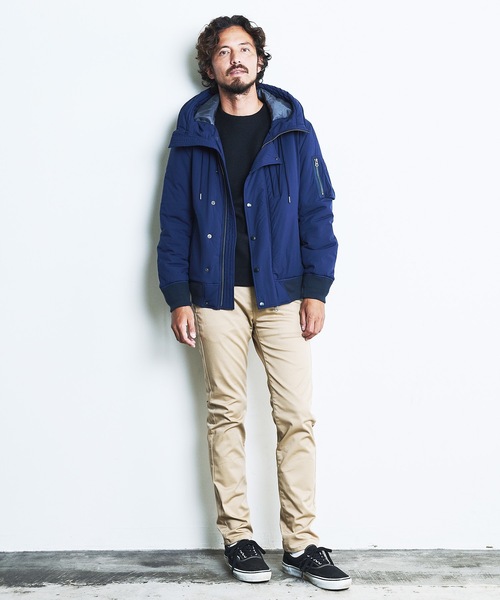Magine（マージン）の「PE/NY MICRO TAFFETA THINSULATE N2B BLOUSON 