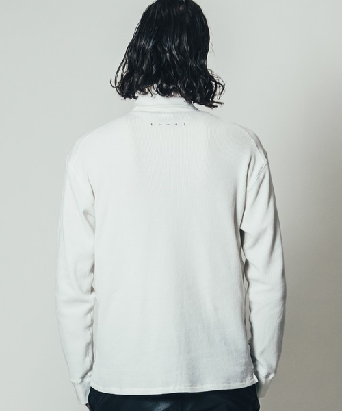 CRIMIE（クライミー）の「THERMAL HIGH NECK LONG SLEEVE T SHIRT（Tシャツ/カットソー・メンズ・ブラック/ホワイト・XL/M/L/XXL/S）」の13枚目の写真