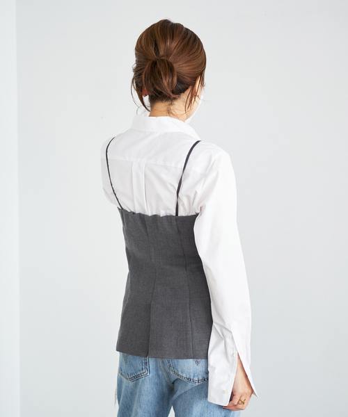 plage(プラージュ)の「【R’IAM】ビスチェ(Tシャツ/カットソー・レディース・グレー・36/38)」の13枚目の写真