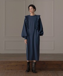 Frill Cocoon Dress