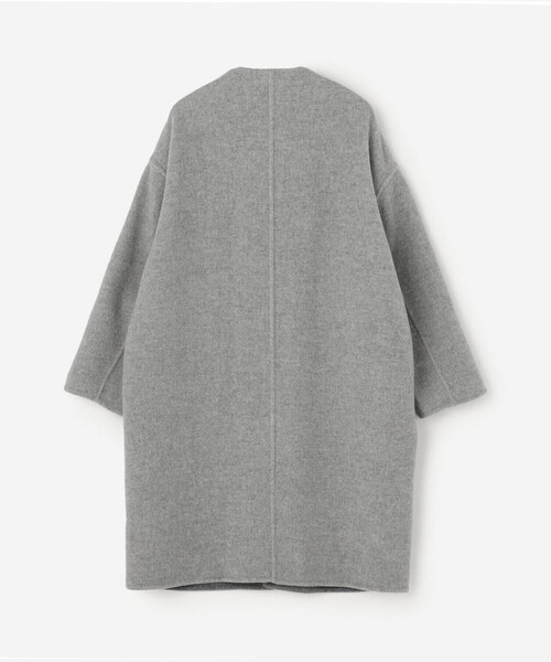 LE GLAZIK(ルグラジック)の「LE GLAZIK | リバーシブル ノーカラーコート WOMEN(ノーカラーコート・レディース・グレー系その他2/ブルー系その他5・36)」の22枚目の写真