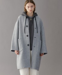LE GLAZIK | LE GLAZIK | リバーシブル ノーカラーコート WOMEN(ノーカラーコート)