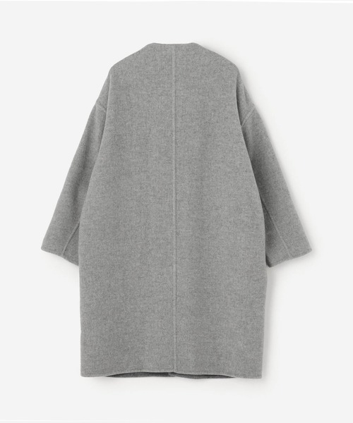 LE GLAZIK(ルグラジック)の「LE GLAZIK | リバーシブル ノーカラーコート WOMEN(ノーカラーコート・レディース・グレー系その他2/ブルー系その他5・36)」の11枚目の写真