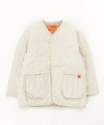 UNIVERSAL OVERALL | 【UNIVERSAL OVERALL】KIDS QUILT JACKET(ノーカラーコート)