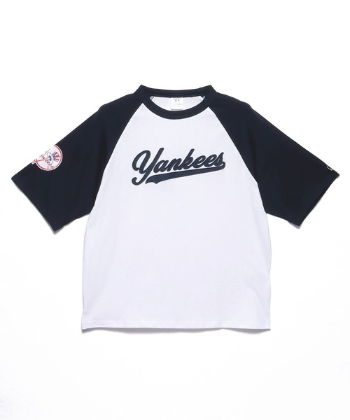 MLB（メジャーリーグベースボール）の「【MLB】ラグランTee/プリントTシャツ/メンズ（Tシャツ/カットソー・メンズ・ホワイト/グリーン/ブラック/ブルー・M/L/XL）」の11枚目の写真