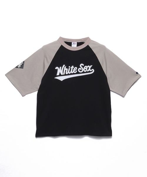MLB（メジャーリーグベースボール）の「【MLB】ラグランTee/プリントTシャツ/メンズ（Tシャツ/カットソー・メンズ・ホワイト/グリーン/ブラック/ブルー・M/L/XL）」の12枚目の写真
