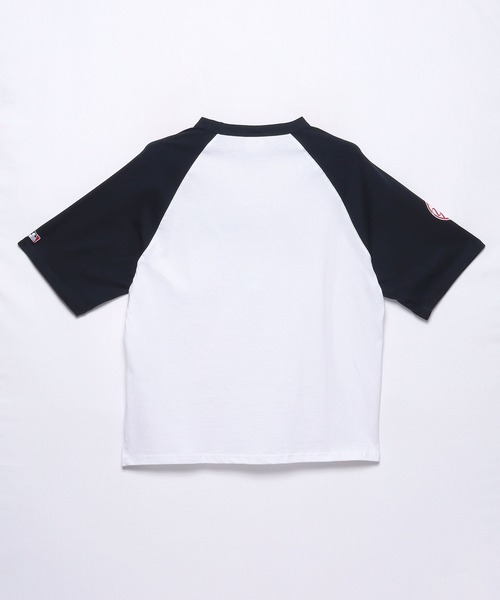 MLB（メジャーリーグベースボール）の「【MLB】ラグランTee/プリントTシャツ/メンズ（Tシャツ/カットソー・メンズ・ホワイト/グリーン/ブラック/ブルー・M/L/XL）」の10枚目の写真