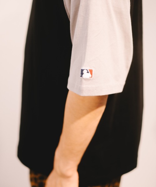 MLB（メジャーリーグベースボール）の「【MLB】ラグランTee/プリントTシャツ/メンズ（Tシャツ/カットソー・メンズ・ホワイト/グリーン/ブラック/ブルー・M/L/XL）」の21枚目の写真