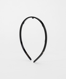 ALEXANDRE DE PARIS TWISTED SATIN HEADBAND アレクサンドル ドゥ パリ