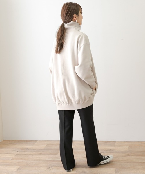 URBAN RESEARCH Sonny Label(アーバンリサーチサニーレーベル)の「『3サイズ展開』ウエストゴムフレアイージーパンツ(その他パンツ・レディース・ブラック/グレー系その他・LARGE/MEDIUM/SMALL)」の8枚目の写真