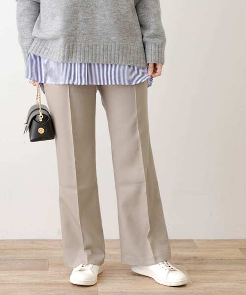 URBAN RESEARCH Sonny Label(アーバンリサーチサニーレーベル)の「『3サイズ展開』ウエストゴムフレアイージーパンツ(その他パンツ・レディース・ブラック/グレー系その他・LARGE/MEDIUM/SMALL)」の10枚目の写真