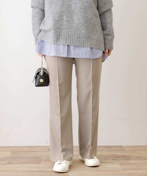 URBAN RESEARCH Sonny Label(アーバンリサーチサニーレーベル)の「『3サイズ展開』ウエストゴムフレアイージーパンツ(その他パンツ・レディース・ブラック/グレー系その他・LARGE/MEDIUM/SMALL)」の11枚目の写真