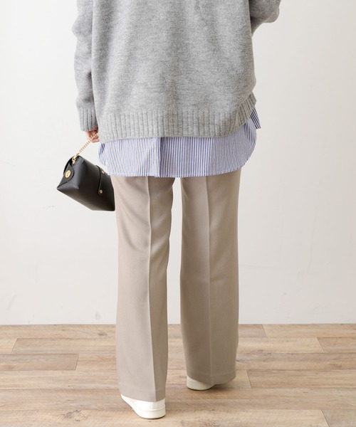 URBAN RESEARCH Sonny Label(アーバンリサーチサニーレーベル)の「『3サイズ展開』ウエストゴムフレアイージーパンツ(その他パンツ・レディース・ブラック/グレー系その他・LARGE/MEDIUM/SMALL)」の13枚目の写真