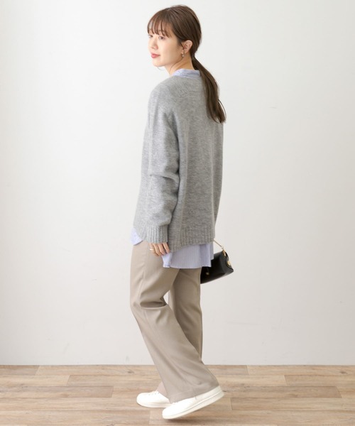 URBAN RESEARCH Sonny Label(アーバンリサーチサニーレーベル)の「『3サイズ展開』ウエストゴムフレアイージーパンツ(その他パンツ・レディース・ブラック/グレー系その他・LARGE/MEDIUM/SMALL)」の15枚目の写真