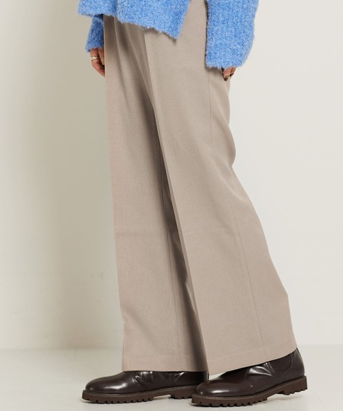 URBAN RESEARCH Sonny Label(アーバンリサーチサニーレーベル)の「『3サイズ展開』ウエストゴムフレアイージーパンツ(その他パンツ・レディース・ブラック/グレー系その他・LARGE/MEDIUM/SMALL)」の19枚目の写真