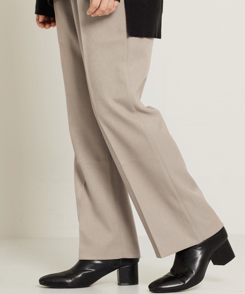 URBAN RESEARCH Sonny Label(アーバンリサーチサニーレーベル)の「『3サイズ展開』ウエストゴムフレアイージーパンツ(その他パンツ・レディース・ブラック/グレー系その他・LARGE/MEDIUM/SMALL)」の21枚目の写真