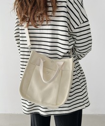 CLEA | スクエアキャンバス2WAYショルダーバッグ(ショルダーバッグ)