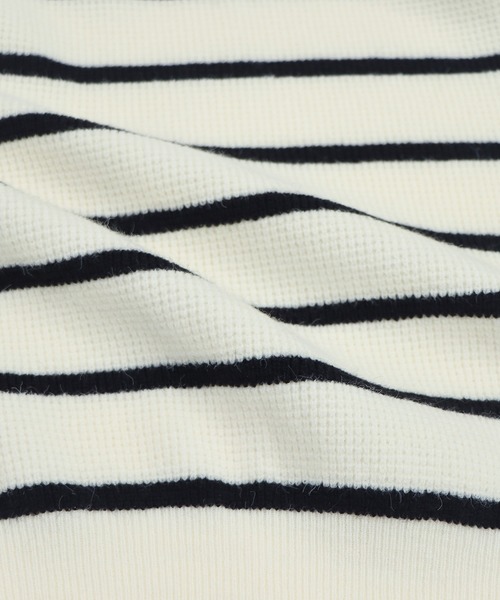 BLUEEAST（ブルーイースト）の「パールデザインニットカーディガン（カーディガン/ボレロ・レディース・アイボリー/グレー/ブラック/ピンク/アイボリー系/ブラック系・MEDIUM）」の9枚目の写真