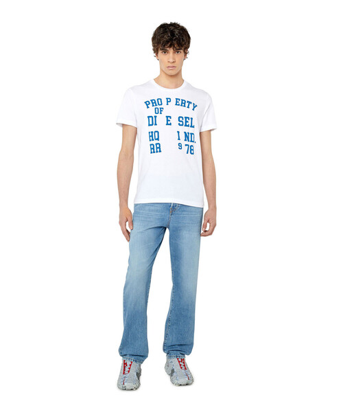 DIESEL(ディーゼル)の「メンズ Tシャツ スリムフィット(Tシャツ/カットソー・メンズ・ブルー/ホワイト/ブラック・LARGE/XXX-LARGE/SMALL/MEDIUM/X-LARGE/X-SMALL/XX-LARGE)」の11枚目の写真