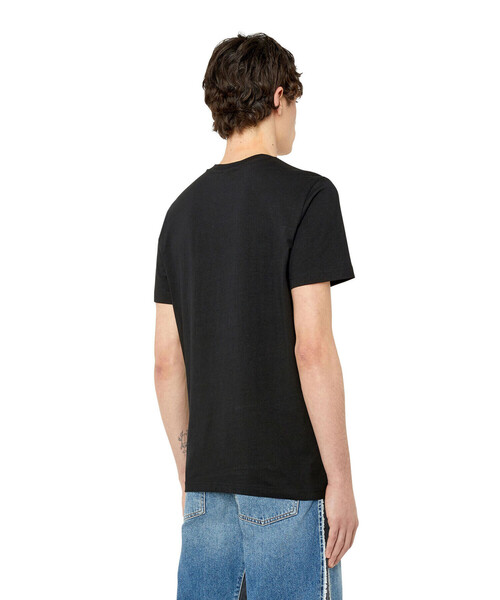 DIESEL(ディーゼル)の「メンズ Tシャツ スリムフィット(Tシャツ/カットソー・メンズ・ブルー/ホワイト/ブラック・LARGE/XXX-LARGE/SMALL/MEDIUM/X-LARGE/X-SMALL/XX-LARGE)」の6枚目の写真