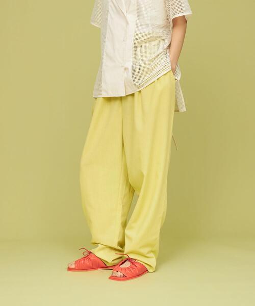 CITEN（シテン）の「＜CITEN＞サラサラ バルーン パンツ（その他パンツ・レディース・ブラック/ライム/コバルトブルー・S/M）」の16枚目の写真