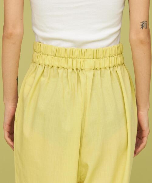 CITEN（シテン）の「＜CITEN＞サラサラ バルーン パンツ（その他パンツ・レディース・ブラック/ライム/コバルトブルー・S/M）」の11枚目の写真