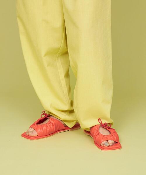 CITEN（シテン）の「＜CITEN＞サラサラ バルーン パンツ（その他パンツ・レディース・ブラック/ライム/コバルトブルー・S/M）」の9枚目の写真