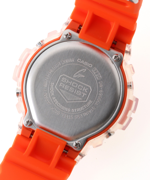 G-SHOCK(ジーショック)の「【Gshock/ジーショック】DW-6900GL-4JR【 ウォッチ 】(デジタル腕時計・レディース・オレンジ・FREE)」の7枚目の写真