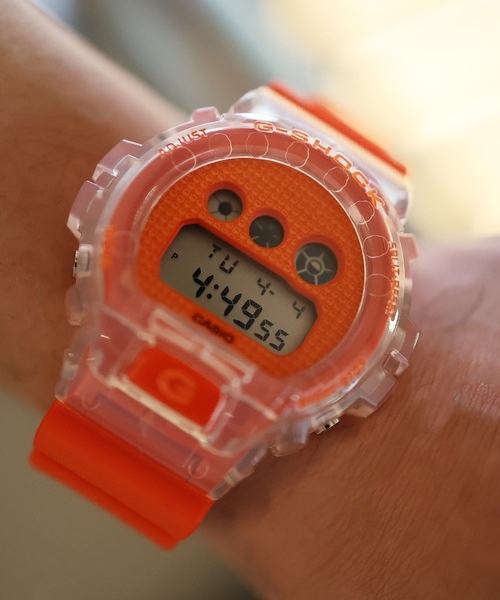 G-SHOCK(ジーショック)の「【Gshock/ジーショック】DW-6900GL-4JR【 ウォッチ 】(デジタル腕時計・レディース・オレンジ・FREE)」の12枚目の写真