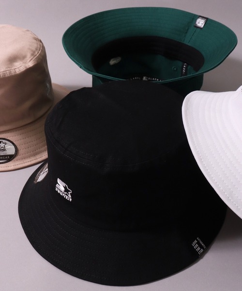 LOGO BUCKET HAT-JET BLACK – BALR. BALR. 総ロゴ バケットハット ユニ