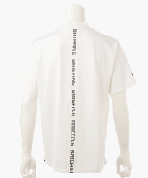 BRIEFING(ブリーフィング)の「【ブリーフィングゴルフ】MENS BACK LOGO LINE HIGH NECK RELAXED FIT(ポロシャツ・メンズ・グレー/ブラック/ホワイト/ベージュ/ネイビー・L/XL/M)」の6枚目の写真
