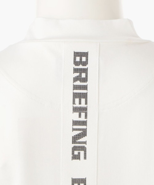 BRIEFING(ブリーフィング)の「【ブリーフィングゴルフ】MENS BACK LOGO LINE HIGH NECK RELAXED FIT(ポロシャツ・メンズ・グレー/ブラック/ホワイト/ベージュ/ネイビー・L/XL/M)」の7枚目の写真