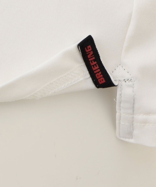 BRIEFING(ブリーフィング)の「【ブリーフィングゴルフ】MENS BACK LOGO LINE HIGH NECK RELAXED FIT(ポロシャツ・メンズ・グレー/ブラック/ホワイト/ベージュ/ネイビー・L/XL/M)」の13枚目の写真