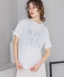 JEANASIS | ハクプリントロゴTEE/192255(Tシャツ/カットソー)