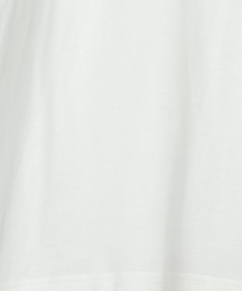 JEANASIS(ジーナシス)の「ハクプリントロゴTEE/192255(Tシャツ/カットソー・レディース・ホワイト/ブラック/グレイッシュベージュ・FREE)」の10枚目の写真