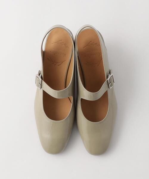 Steven Alan(スティーブンアラン)の「<Steven Alan>ENAMEL STRAP HEEL PUMPS/パンプス(パンプス・レディース・ナチュラル・36/36h/37/37h)」の2枚目の写真