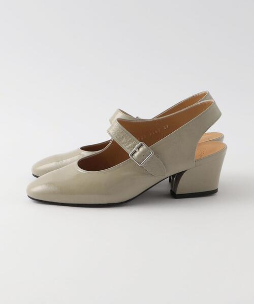 Steven Alan(スティーブンアラン)の「<Steven Alan>ENAMEL STRAP HEEL PUMPS/パンプス(パンプス・レディース・ナチュラル・36/36h/37/37h)」の4枚目の写真