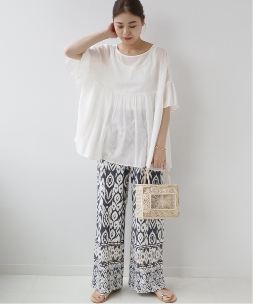 JOURNAL STANDARD relume - mana様　レーヨンコットンボイルボリュームギャザープルオーバー JOURNAL STANDARD relume（ジャーナルスタンダード レリューム