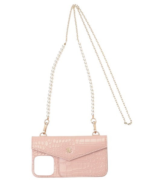 EIMY ISTOIRE（エイミーイストワール）の「フラップデザインペールカラーiphoneケース　12/12PRO（スマホケース/カバー・レディース・ブラック/ピンク/ミント/ラベンダー/アイボリー・FREE）」の16枚目の写真