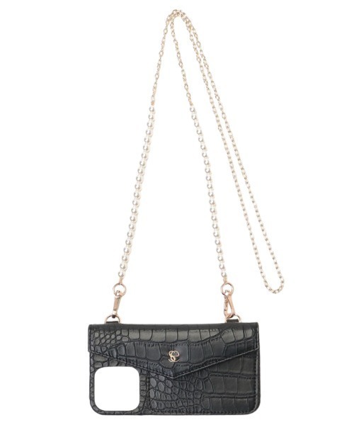 EIMY ISTOIRE（エイミーイストワール）の「フラップデザインペールカラーiphoneケース　12/12PRO（スマホケース/カバー・レディース・ブラック/ピンク/ミント/ラベンダー/アイボリー・FREE）」の17枚目の写真