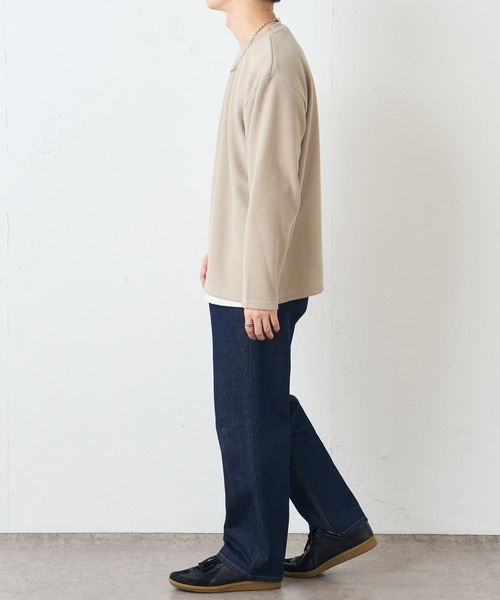 DISCOAT（ディスコート）の「カノコニットソークルーネックアンサンブル（アンサンブル・メンズ・サックスブルー/グレイッシュベージュ/グリーン・LARGE/MEDIUM）」の20枚目の写真