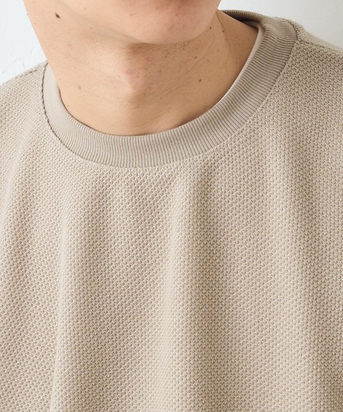 DISCOAT（ディスコート）の「カノコニットソークルーネックアンサンブル（アンサンブル・メンズ・サックスブルー/グレイッシュベージュ/グリーン・LARGE/MEDIUM）」の9枚目の写真