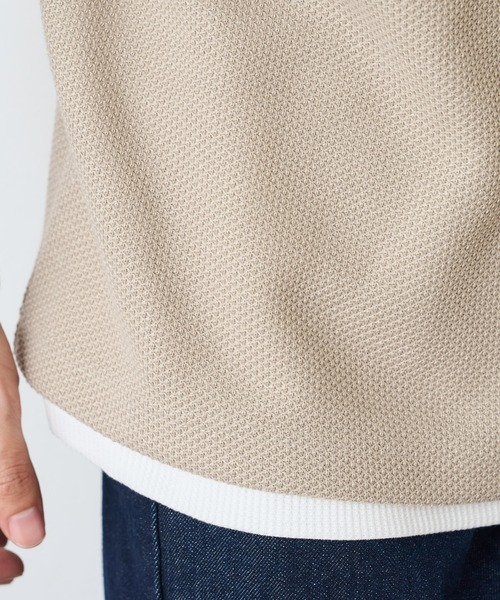 DISCOAT（ディスコート）の「カノコニットソークルーネックアンサンブル（アンサンブル・メンズ・サックスブルー/グレイッシュベージュ/グリーン・LARGE/MEDIUM）」の21枚目の写真