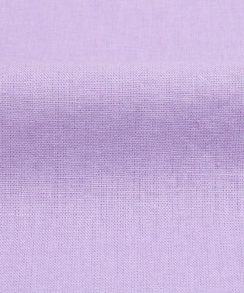 Pitta Re:)（ピッタリ）の「綿麻 ゆるシルエット 長袖カジュアルシャツ（シャツ/ブラウス・レディース・カーキオリーブ/ラベンダー/ダークオレンジ/ブラック・FREE）」の7枚目の写真