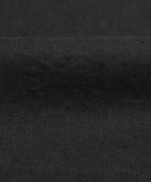 Pitta Re:)（ピッタリ）の「綿麻 ゆるシルエット 長袖カジュアルシャツ（シャツ/ブラウス・レディース・カーキオリーブ/ラベンダー/ダークオレンジ/ブラック・FREE）」の10枚目の写真