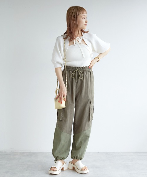 w closet（ダブルクローゼット）の「厚底ストレッチミュール（サンダル・レディース・オフホワイト/ライム/ブルー/ブラック・M/L）」の13枚目の写真